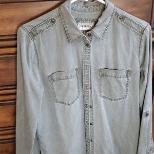 Express button-up shirt